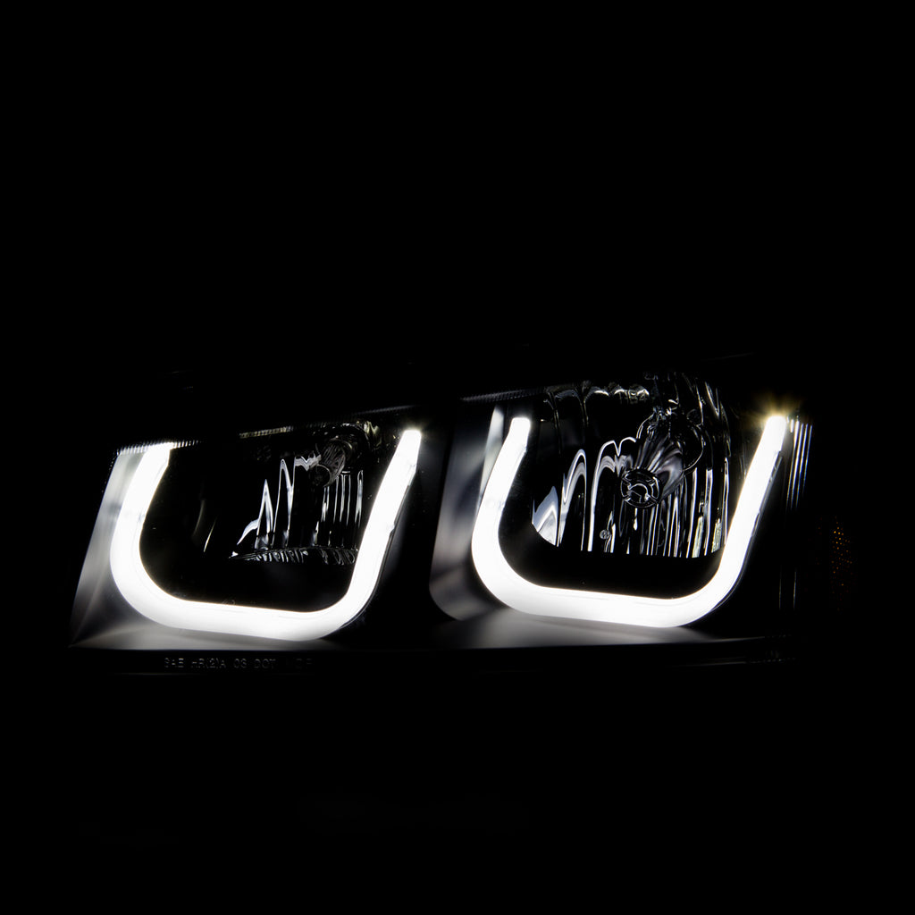 ANZO USA 111312 Projector Headlight Set for Select Chevrolet Avalanche 1500, Chevrolet Avalanche 2500, Chevrolet Silverado 1500, Chevrolet Silverado Classic, Chevrolet Silverado HD, Chevrolet Silverado HD Classic, Chevrolet Silverado 2500, Chevrolet