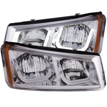 Load image into Gallery viewer, ANZO USA 111313 Projector Headlight Set for Select Chevrolet Avalanche 1500, Chevrolet Avalanche 2500, Chevrolet Silverado 1500, Chevrolet Silverado Classic, Chevrolet Silverado HD, Chevrolet Silverado HD Classic, Chevrolet Silverado 2500, Chevrolet