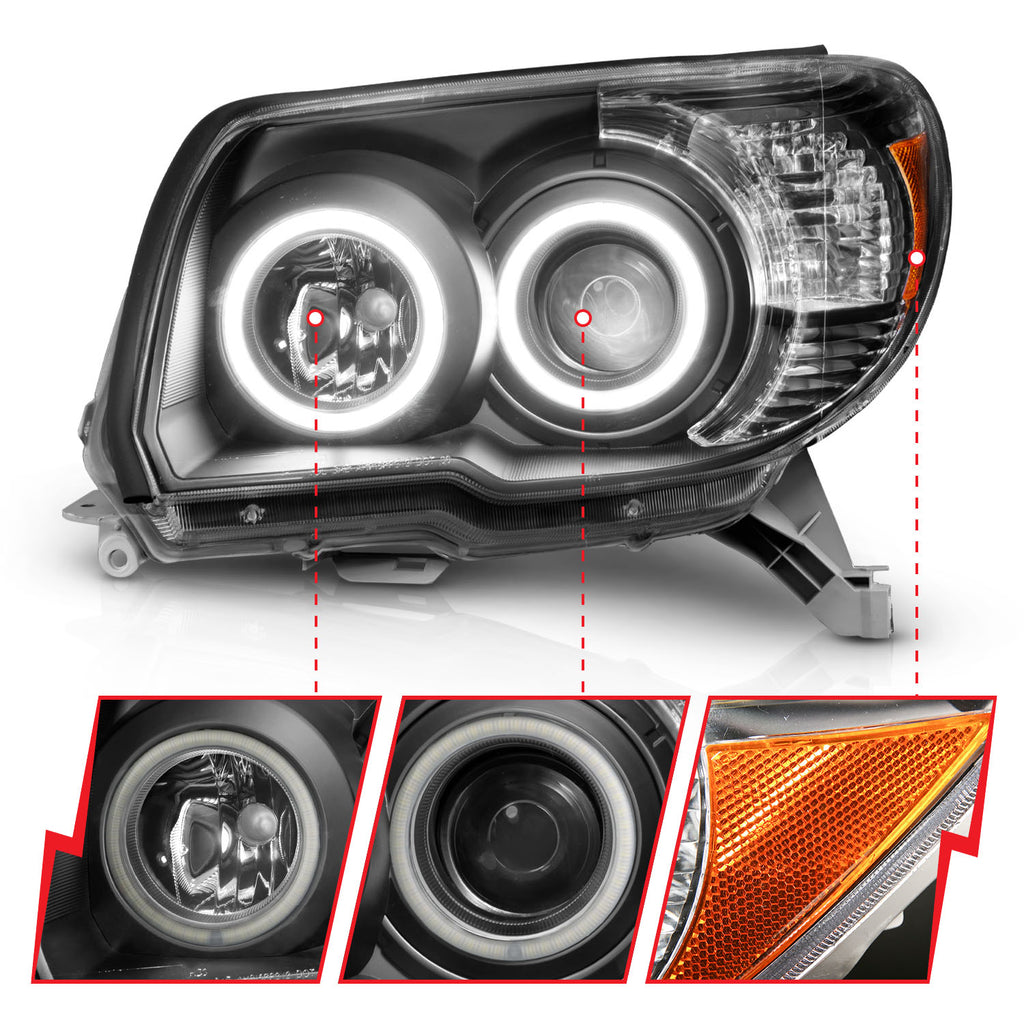 ANZO USA 111320 Projector Headlight Set for Select Toyota 4Runner