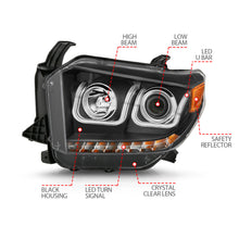 Load image into Gallery viewer, ANZO USA 111326 Projector Headlight Set for Select Toyota Tundra