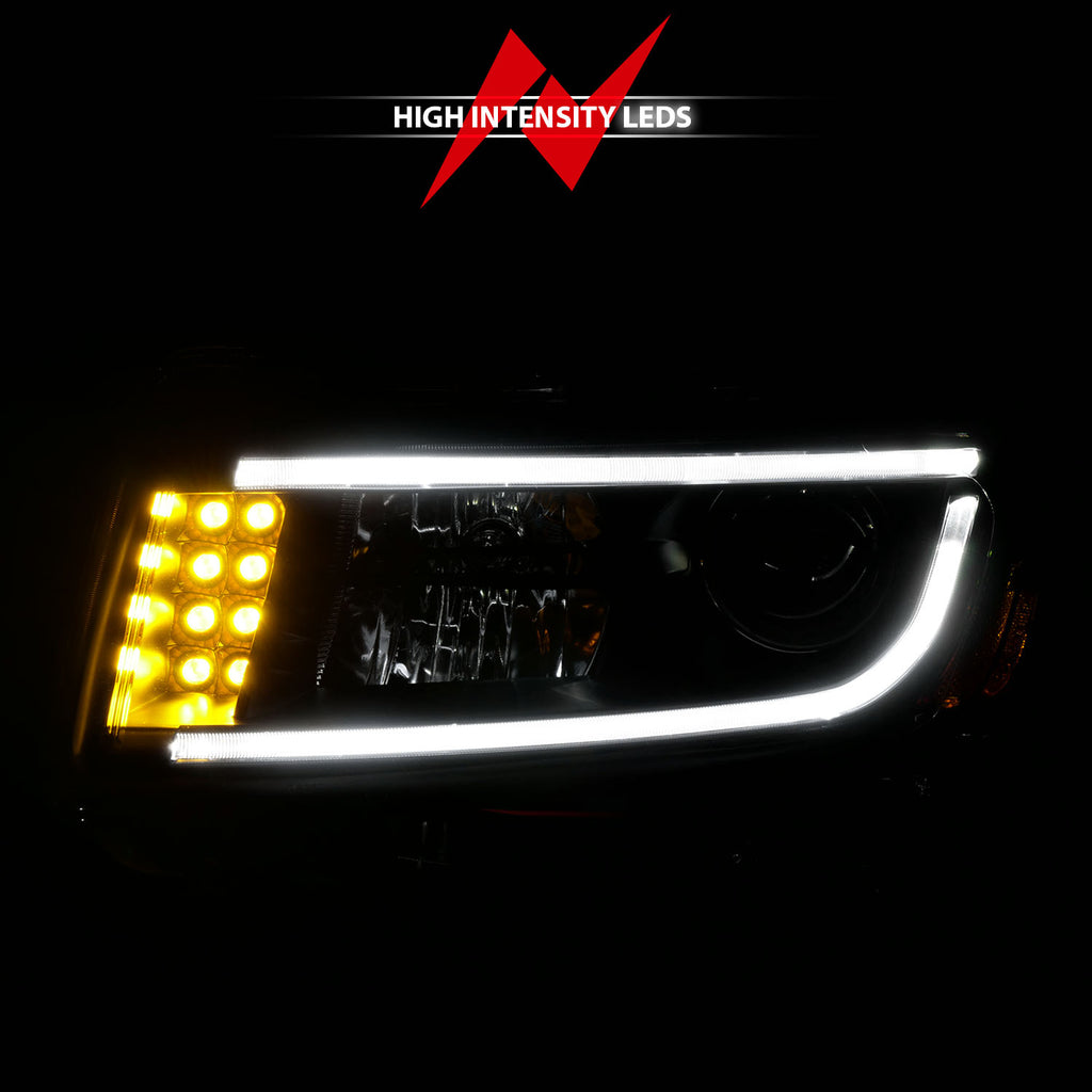 ANZO USA 111329 Projector Headlight Set for Select Jeep Grand Cherokee