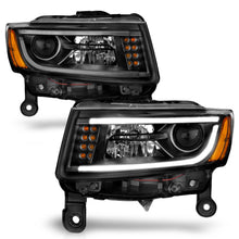 Load image into Gallery viewer, ANZO USA 111329 Projector Headlight Set for Select Jeep Grand Cherokee