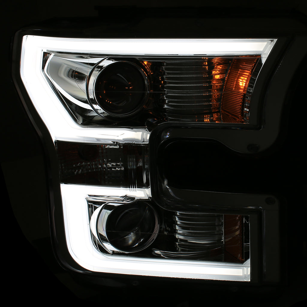 ANZO USA 111348 Projector Headlight Set for Select Ford F-150