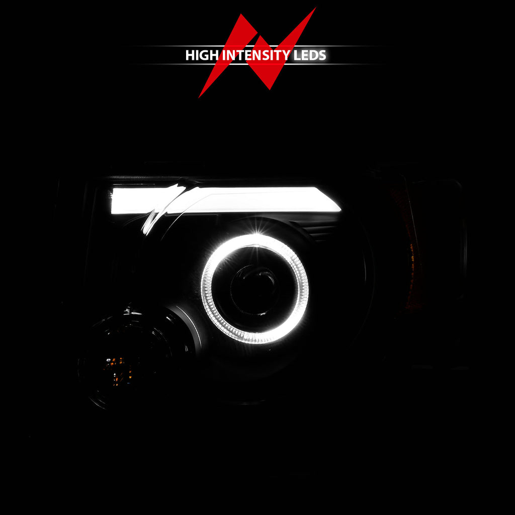 ANZO USA 111355 Projector Headlight Set for Select Ford Escape