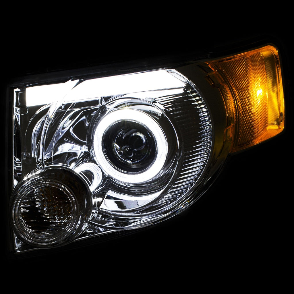 ANZO USA 111356 Projector Headlight Set for Select Ford Escape