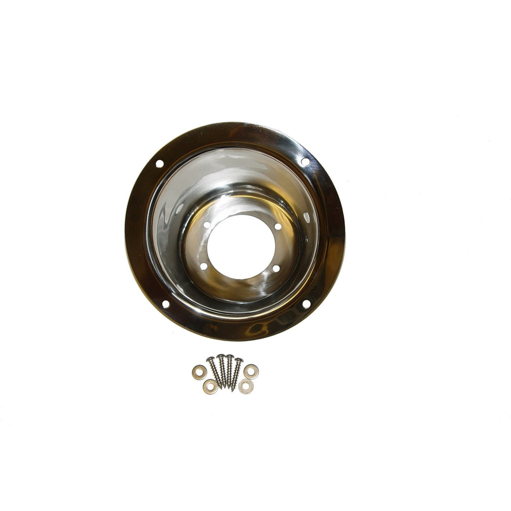 Rugged Ridge 11135.02 Gas Tank Filler Bezel for Select Jeep TJ, Jeep Wrangler