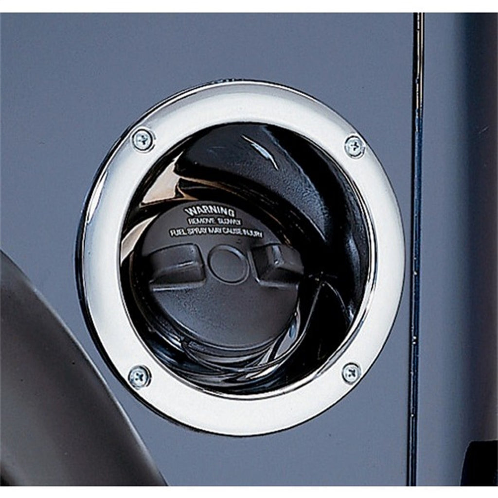 Rugged Ridge 11135.25 Gas Tank Filler Cover for Select Jeep TJ, Jeep Wrangler