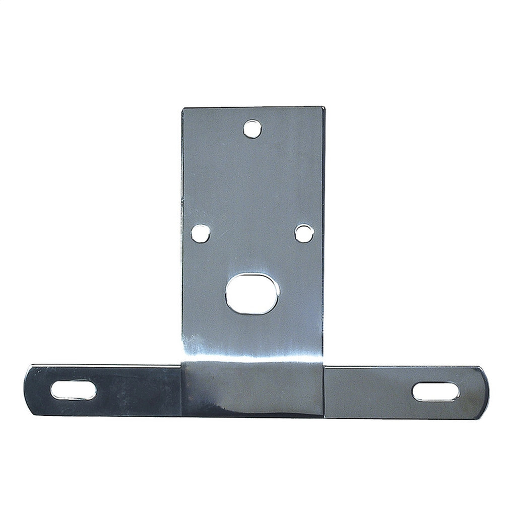 Rugged Ridge 11136.01 License Plate Bracket for Select Jeep CJ5, Jeep CJ7, Jeep Scrambler