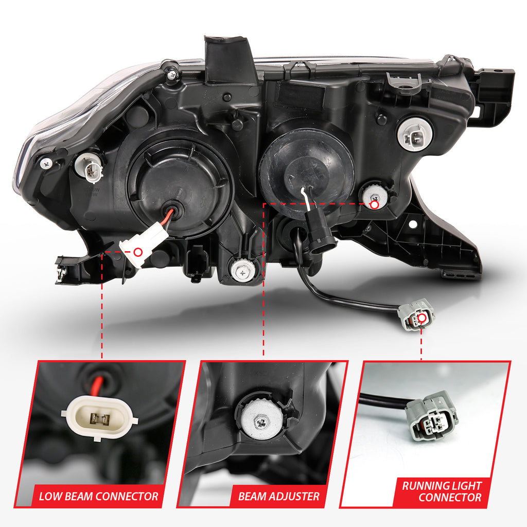 ANZO USA 111379 ANZO USA Projector Headlights for Select Toyota Tacoma