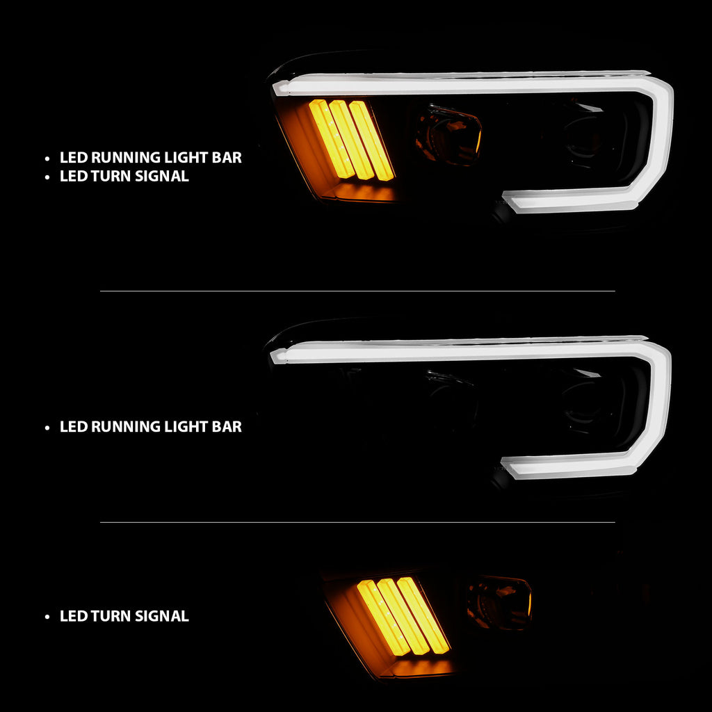 ANZO USA 111379 ANZO USA Projector Headlights for Select Toyota Tacoma