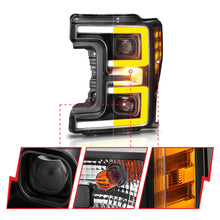 Load image into Gallery viewer, ANZO USA 111388 Projector Headlight Set for Select Ford F-250 Super Duty, Ford F-350 Super Duty, Ford F-450 Super Duty