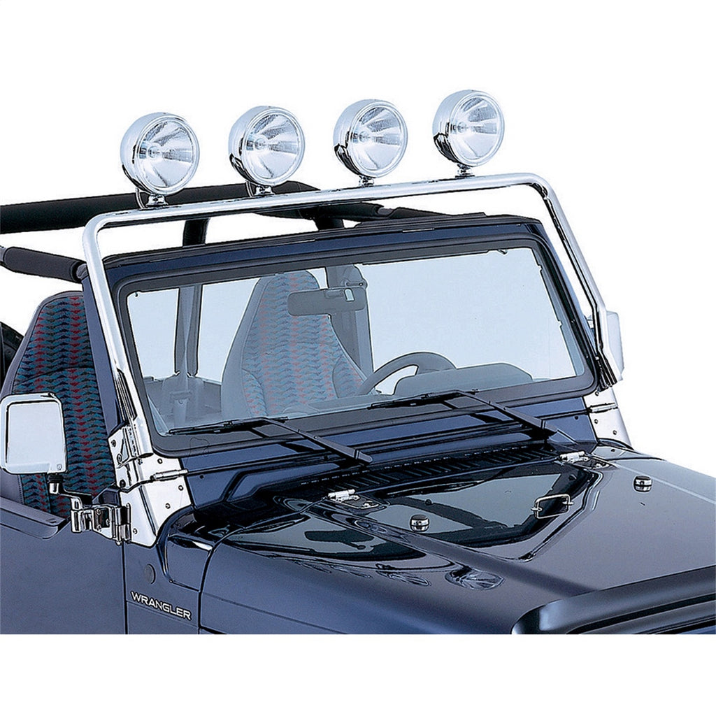 Rugged Ridge 11138.01 Full Frame Light Bar for Select Jeep TJ, Jeep Wrangler