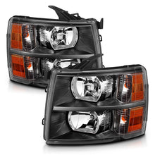 Load image into Gallery viewer, ANZO USA 111393 ANZO USA Crystal Headlights for Select Chevrolet Silverado 1500, Chevrolet Silverado Classic, Chevrolet Silverado HD Classic, Chevrolet Silverado 2500, Chevrolet Silverado HD, Chevrolet Silverado HD Classic, Chevrolet Silverado 3500,
