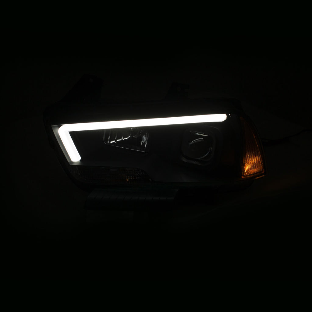 1114-Charger-Projector-Headlights-WPlank-Style-Design-Black