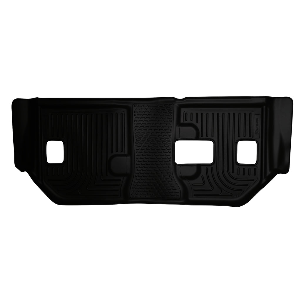 1114-EscaladeYukon-Xl-15001113-SuburbanYukon-Xl-2500-W2Nd-Row-Bench-3Rd-Seat-Floor-Liner-Black