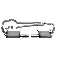 Load image into Gallery viewer, 1114-Mustang-3.7L-2.5In-Cat-Back-System-Ultra-Flo-Welded-Mufflers