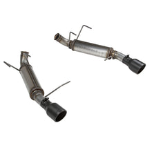 Load image into Gallery viewer, 1114-Mustang-Flowfx-Axleback-Exhaust-System-2.5In-Ss-4In-Black-Tips-Dual-Out-Rear