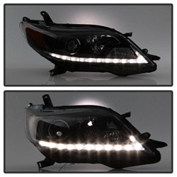 1114-Sienna(SeXe-Models)1517(Xle-Models)Projector-Headlightshalogen-Model-Onlydrl-Ledblack