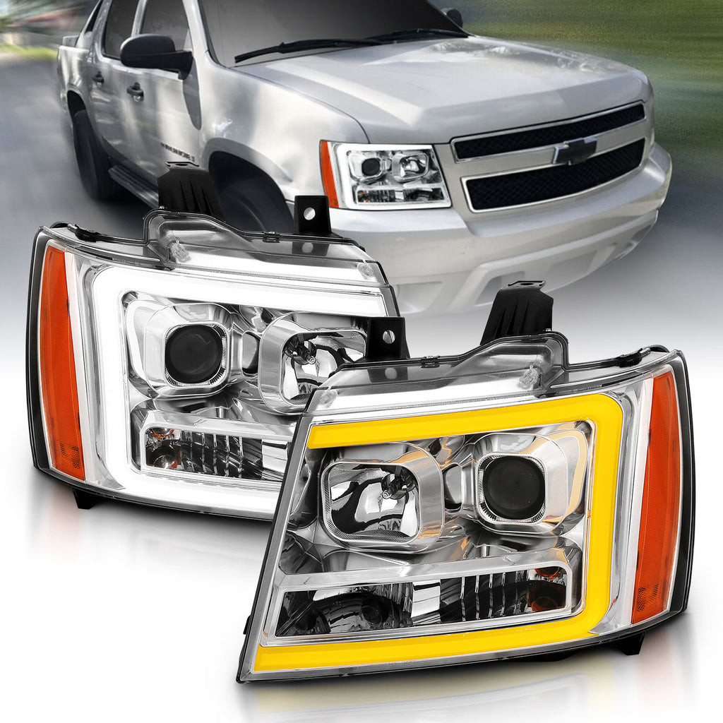 ANZO USA 111403 ANZO USA Projector Headlights for Select Chevrolet Avalanche, Chevrolet Suburban, Chevrolet Tahoe