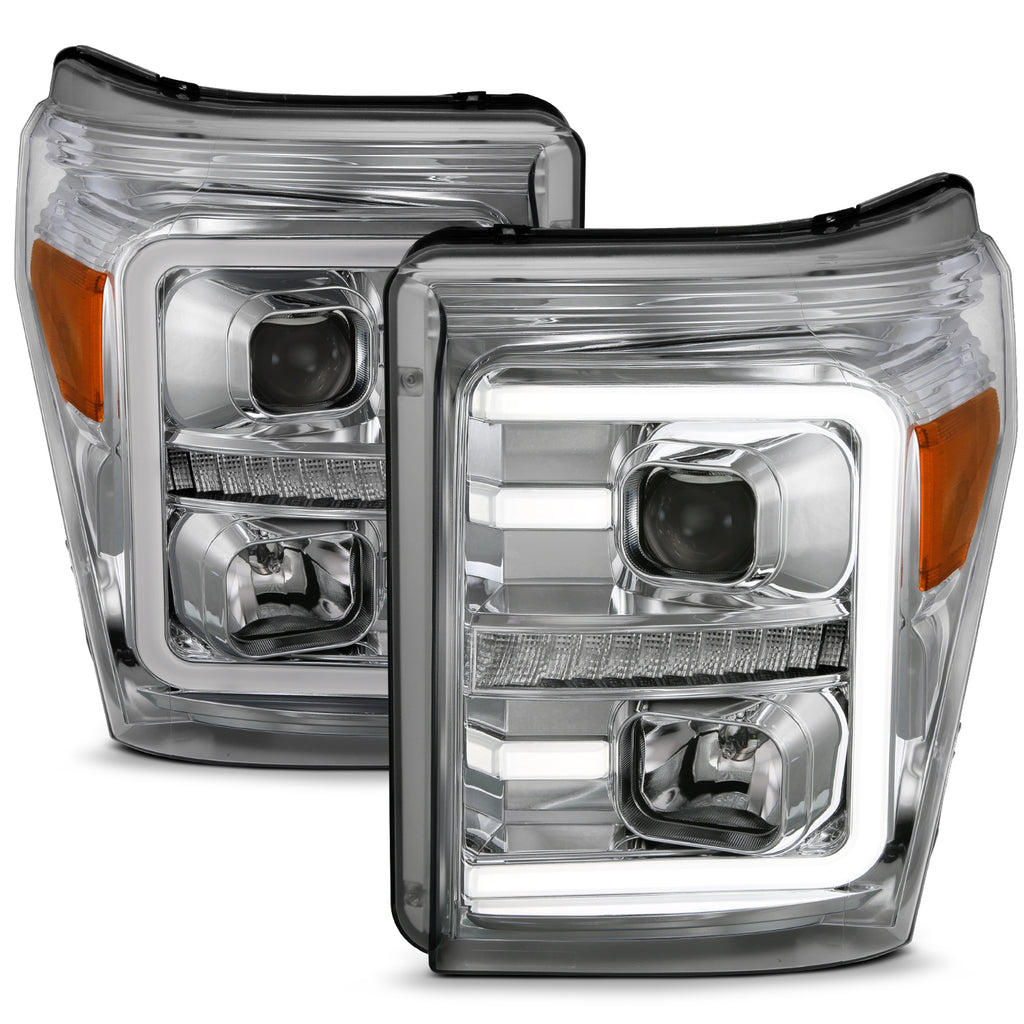 ANZO USA 111407 ANZO USA Projector Headlights for Select Ford F-250 Super Duty, Ford F-350 Super Duty, Ford F-450 Super Duty