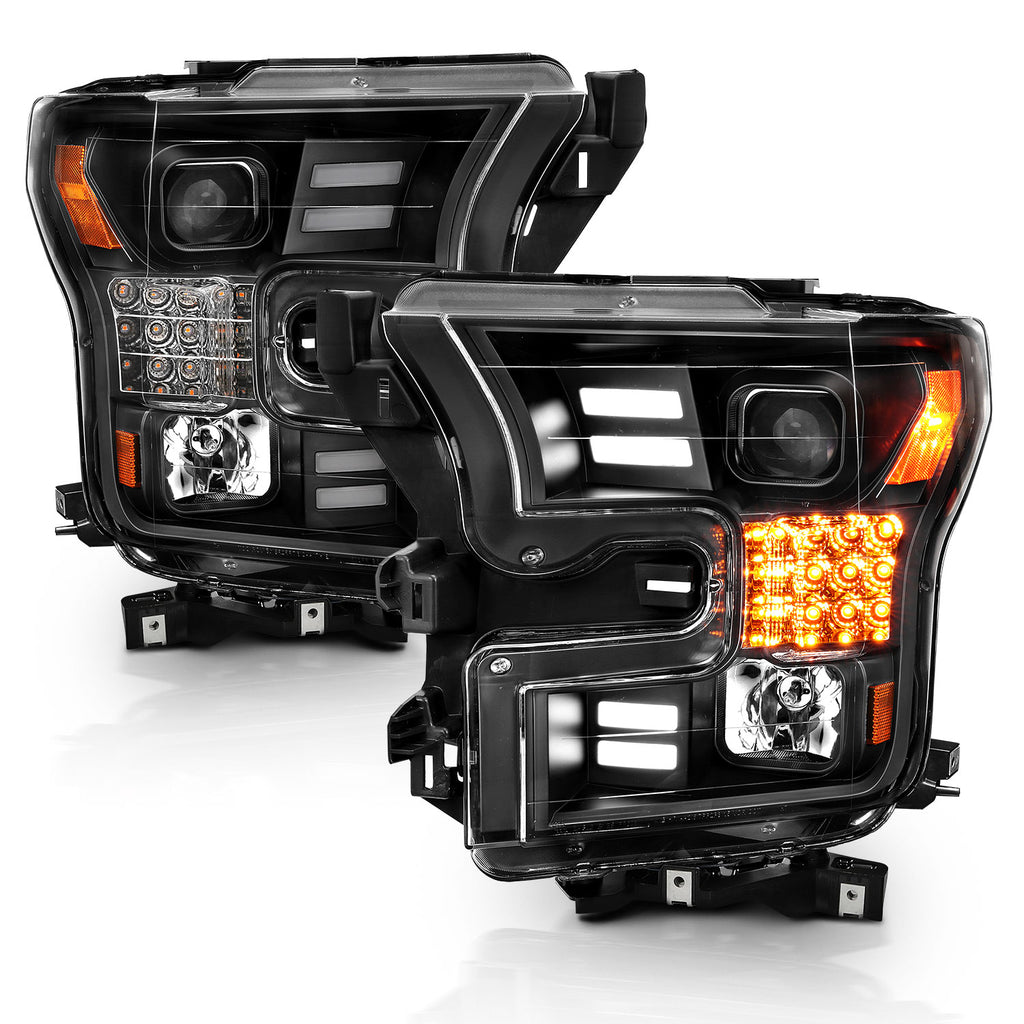 ANZO USA 111408 ANZO USA Projector Headlights for Select Ford F-150