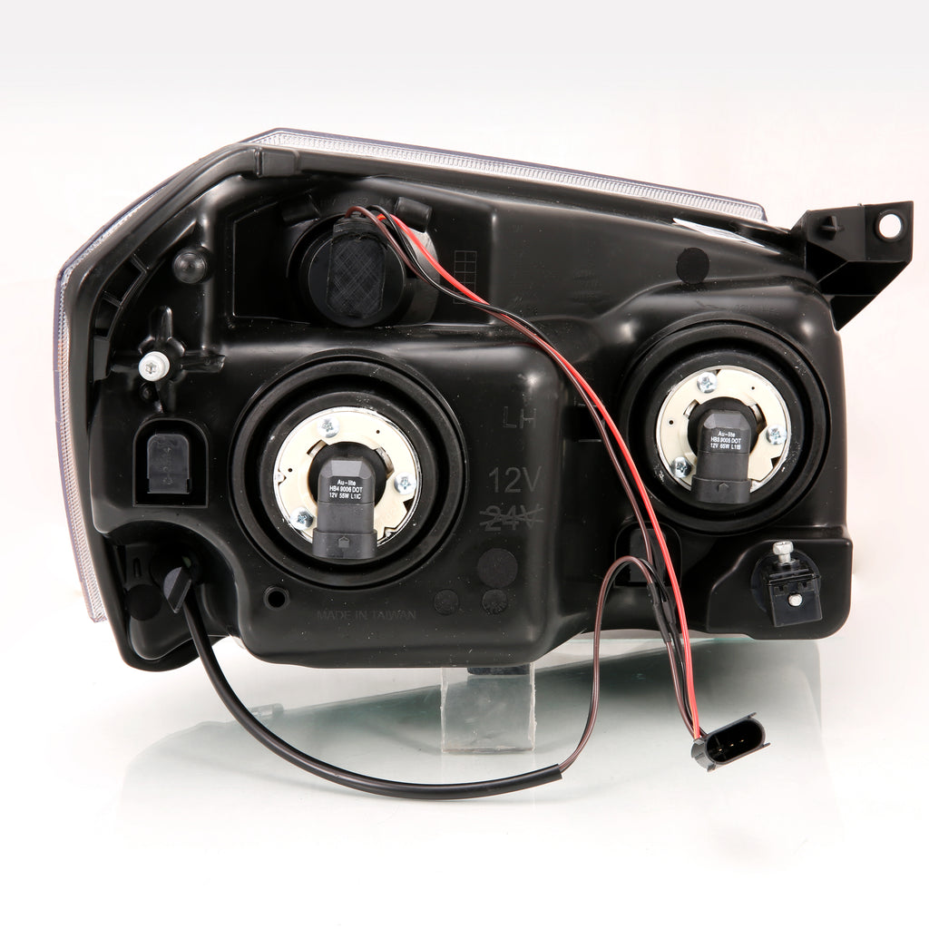 ANZO USA 111425 Crystal Headlights for Select Dodge Magnum