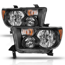 Load image into Gallery viewer, ANZO USA 111436 Crystal Headlights for Select Toyota Sequoia, Toyota Tundra