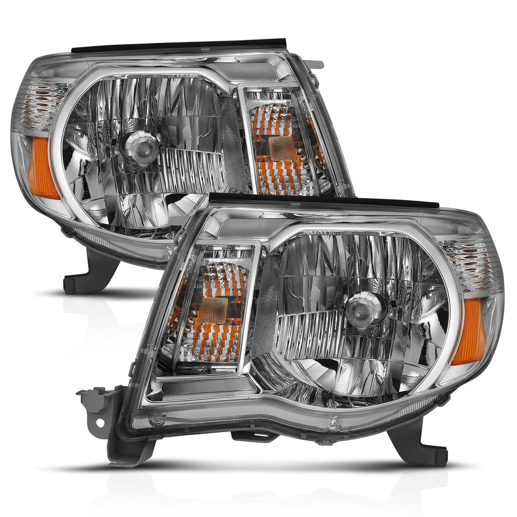 ANZO USA 111437 Crystal Headlights for Select Toyota Tacoma