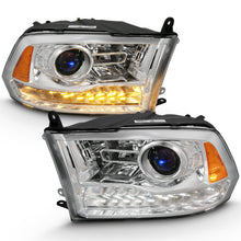 Load image into Gallery viewer, ANZO USA 111440 ANZO USA Projector Headlights W/ Halo for Select Dodge Ram 1500, Dodge Ram 2500, Dodge Ram 3500, Ram 1500, Ram Classic, Ram 2500, Ram