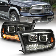 Load image into Gallery viewer, ANZO USA 111441 Projector Headlight for Select Dodge Ram 1500, Dodge Ram 2500, Dodge Ram 3500, Ram 1500, Ram Classic, Ram 2500, Ram