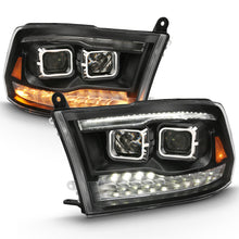 Load image into Gallery viewer, ANZO USA 111441 Projector Headlight for Select Dodge Ram 1500, Dodge Ram 2500, Dodge Ram 3500, Ram 1500, Ram Classic, Ram 2500, Ram