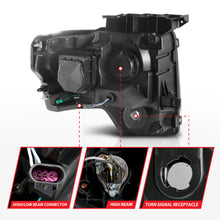 Load image into Gallery viewer, ANZO USA 111443 Projector Headlight for Select Ford F-150