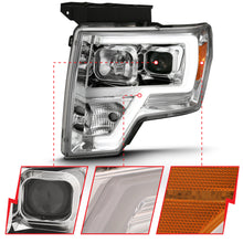 Load image into Gallery viewer, ANZO USA 111444 Projector Headlights for Select Ford F-150