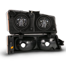 Load image into Gallery viewer, ANZO USA 111452 Crystal Headlight for Select Chevrolet Silverado 1500, Chevrolet Silverado HD, Chevrolet Silverado 2500, Chevrolet Silverado HD, Chevrolet Silverado
