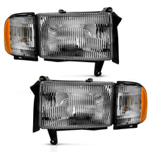Load image into Gallery viewer, ANZO USA 111456 Crystal Headlight for Select Dodge Ram 1500, Dodge Ram 2500, Dodge Ram