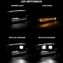 Load image into Gallery viewer, ANZO USA 111464 LED Projector Headlights for Select Dodge Ram 1500, Dodge Ram 2500, Dodge Ram 3500, Ram 1500, Ram Classic, Ram 2500, Ram