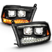 Load image into Gallery viewer, ANZO USA 111464 LED Projector Headlights for Select Dodge Ram 1500, Dodge Ram 2500, Dodge Ram 3500, Ram 1500, Ram Classic, Ram 2500, Ram