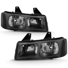 Load image into Gallery viewer, ANZO USA 111474 Crystal Headlights for Select Chevrolet Express 1500, Chevrolet Express 2500, Chevrolet Express 3500, GMC Savana 1500, GMC Savana 2500, GMC Savana