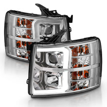Load image into Gallery viewer, ANZO USA 111481 Projector Headlights for Select Chevrolet Silverado 1500, Chevrolet Silverado 2500, Chevrolet Silverado HD, Chevrolet Silverado 3500, Chevrolet Silverado HD