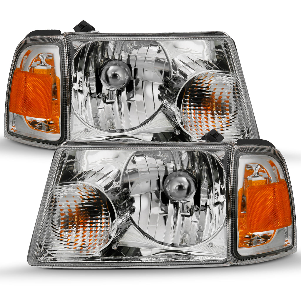 ANZO USA 111484 Crystal Headlight for Select Ford Ranger