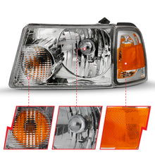 Load image into Gallery viewer, ANZO USA 111484 Crystal Headlight for Select Ford Ranger