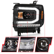 Load image into Gallery viewer, ANZO USA 111485 Projector Headlight for Select GMC Sierra