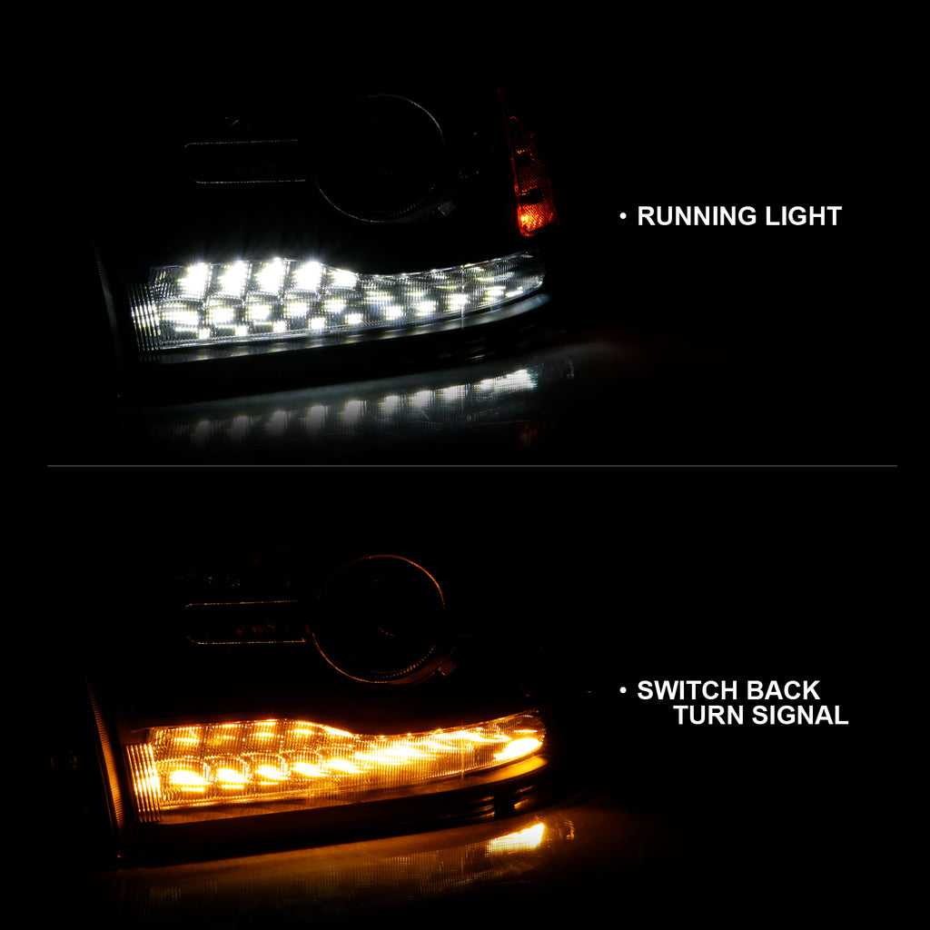 ANZO USA 111489 Projector Headlight for Select Dodge Ram 1500, Dodge Ram 2500, Dodge Ram 3500, Ram 1500, Ram Classic, Ram 2500, Ram