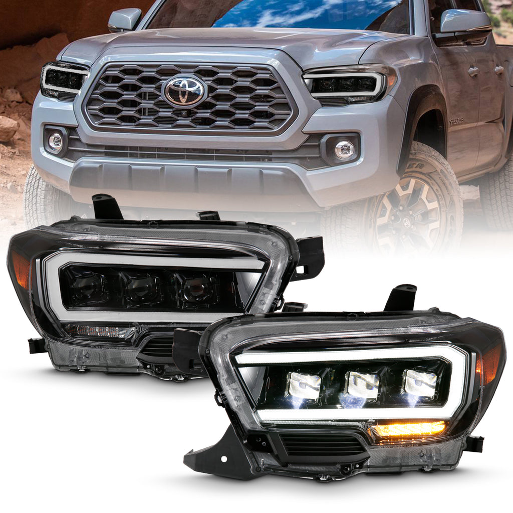 ANZO USA 111496 LED Projector Headlight for Select Toyota Tacoma