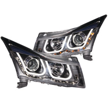 Load image into Gallery viewer, 1115-Cruze-Projector-WUbar-Black-Clear-Headlights-DriverPassenger