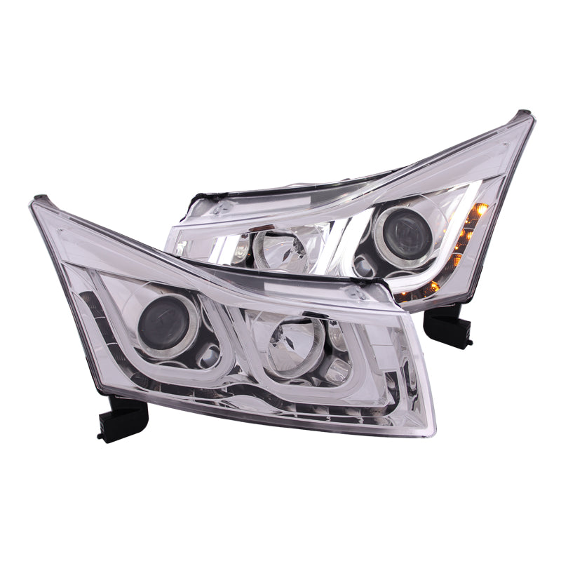 1115-Cruze-Projector-WUbar-Chrome-Clear-Headlights-DriverPassenger