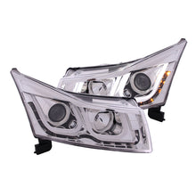 Load image into Gallery viewer, 1115-Cruze-Projector-WUbar-Chrome-Clear-Headlights-DriverPassenger