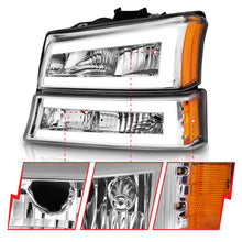 Load image into Gallery viewer, ANZO USA 111502 Crystal Headlight for Select Chevrolet Avalanche 1500, Chevrolet Avalanche 2500, Chevrolet Silverado 1500, Chevrolet Silverado Classic, Chevrolet Silverado HD, Chevrolet Silverado HD Classic, Chevrolet Silverado 2500, Chevrolet Silverado