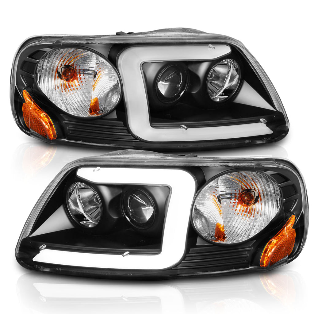 ANZO USA 111503 Crystal Headlight for Select Ford Expedition, Ford F-150, Ford F-150 Heritage, Ford F-250