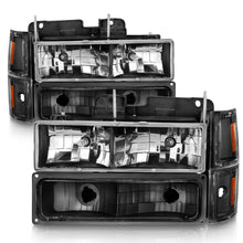Load image into Gallery viewer, ANZO USA 111505 Crystal Headlight for Select Chevrolet Blazer, Chevrolet C1500, Chevrolet C1500 Suburban, Chevrolet C2500, Chevrolet C2500 Suburban, Chevrolet C3500, Chevrolet C3500HD, Chevrolet K1500, Chevrolet K1500 Suburban, Chevrolet K2500, Chevrolet